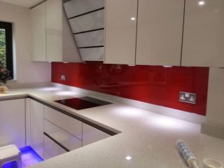 Red Splashback Chalfont