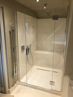 Glass 360 Custom Shower Enclosure Hinged Door 8