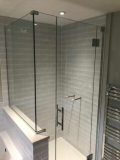 Glass 360 Custom Shower Hinged Door Enclosure 2