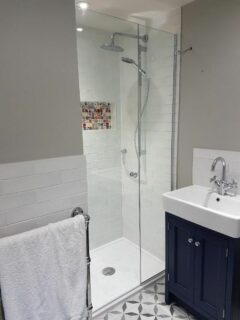 Glass 360 Custom Shower Hinged Door Enclosure 4