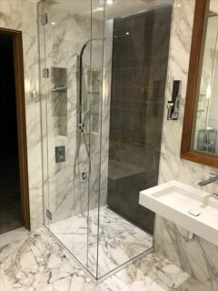 Glass 360 Custom Shower Hinged Door Enclosure 7