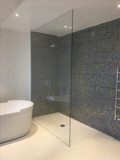 Glass360 Custom Walk In Shower Glass Screen